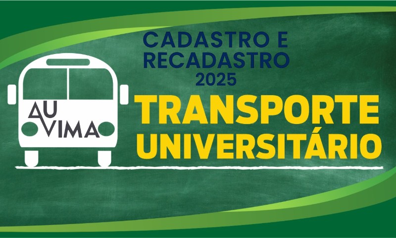Transporte Universitário: AUVIMA inicia cadastros e recadastros para 2025