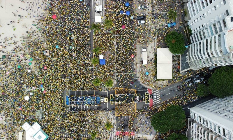 BRASIL: Bolsonaro e aliados pedem anistia em ato no Rio