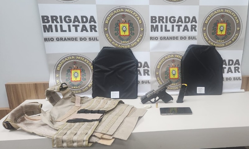 Em rápida ação, Brigada Militar prende três homens, após tentativa de homicídio em Serafina Corrêa