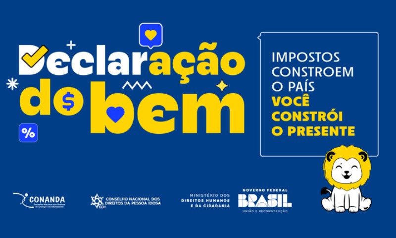 Contribuinte pode reverter até 6% do IR para fundos dos direitos das pessoas idosas e da criança e do adolescente; saiba como fazer