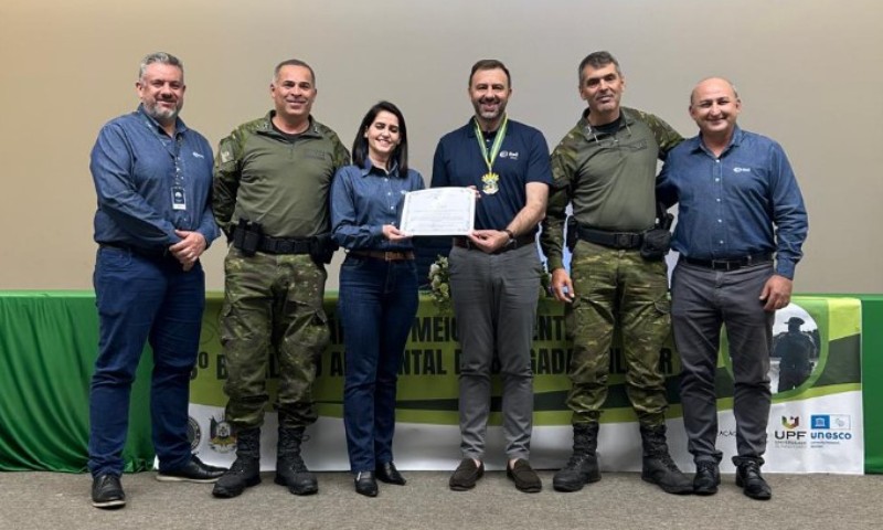 REGIÃO: Empresário Erasmo Battistella recebe Comenda do 3º Batalhão Ambiental da Brigada Militar