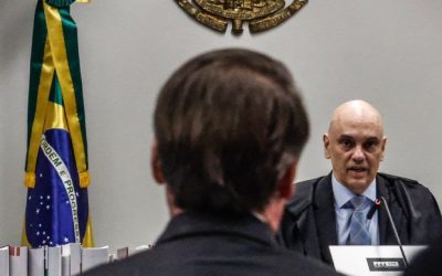 BRASIL: Bolsonaro e Moraes ficam frente a frente no STF