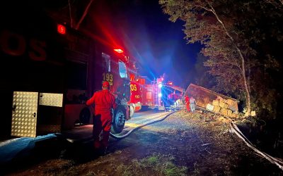 Acidente de trânsito é registrado na ERS 324, entre Marau e Vila Maria