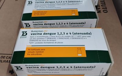 6ª CRS recebe primeiro lote de vacina contra a dengue produzida pelo Butantã
