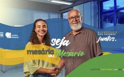 Eleições 2026: Justiça Eleitoral convoca voluntários para atuarem como mesários