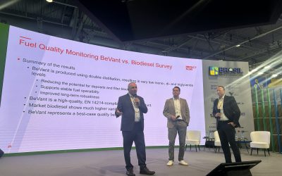 Qualidade do biocombustível Be8 BeVant é atestada na Europa pela SGS