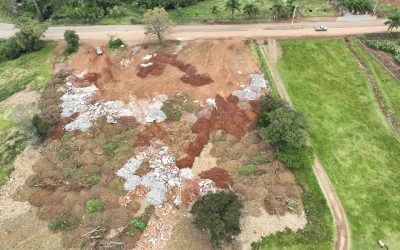 Brigada Militar flagra aterro irregular em Camargo
