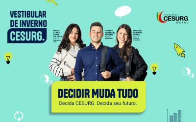 EDUCAÇÃO: Faculdade CESURG Marau abre inscrições para Vestibular de Inverno 2026