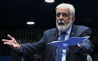 BRASIL: Líder do governo no Senado é acusado de receber dinheiro de ex-sócio do Vorcaro