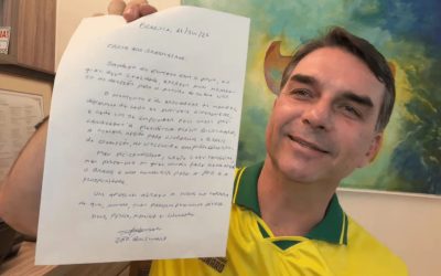 BRASIL: Moraes suspende visita de Flávio ao pai