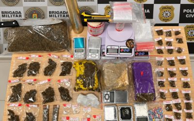 POLÍCIA:  Ação conjunta entre CIVIL e BM prende dois indivíduos por tráfico de drogas em Marau